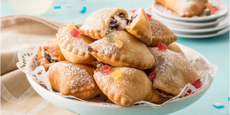 Receita Tradicional de Cassatelle Sicilianas Recheadas