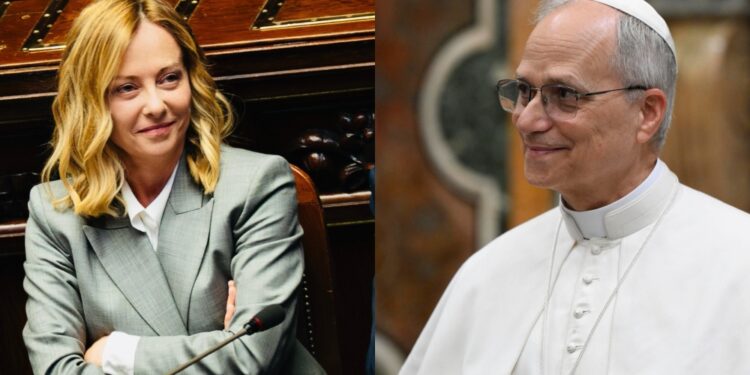 Meloni e Papa Leão XIV: compromisso conjunto pela dignidade humana e paz global