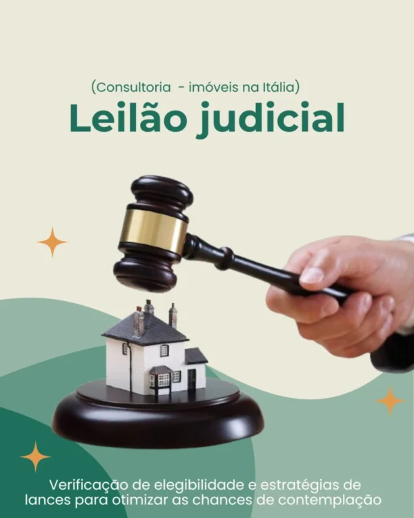 Consultoria em Leilão Judicial de Imóveis na Itália