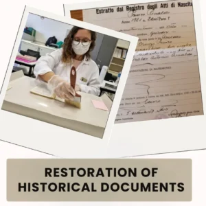 Archival Restoration Services - (Residents in Europe)
