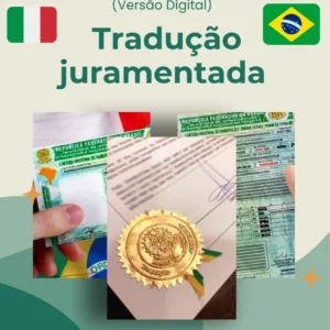 Tradução Juramentada - CNH  (Versão Digital)