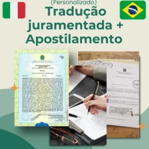 Tradução Juramentada e Apostilamento - Link Personalizado