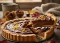 Sobremesa de Outono: Torta de Castanha Trufada Super Cremosa