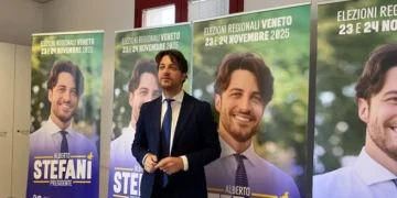 O Vêneto já tem novo presidente: Alberto Stefani, do centro-direita