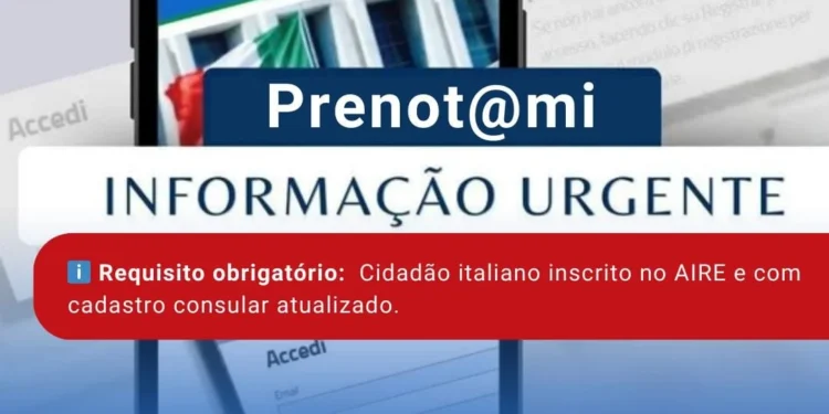 Liberação de Novas Vagas no Prenot@mi a partir de 06 de Janeiro de 2026