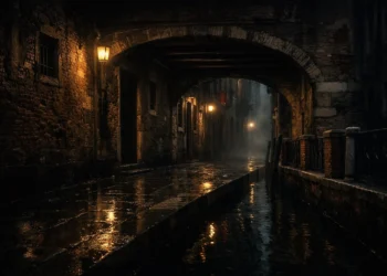 As Ruas que Engolem Pessoas em Veneza