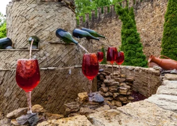 Fui até a fonte de vinho gratuita da Itália (e não é o que você imagina)