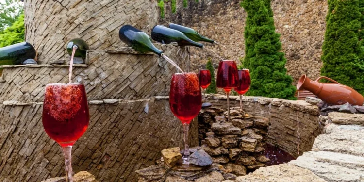 Fui até a fonte de vinho gratuita da Itália (e não é o que você imagina)