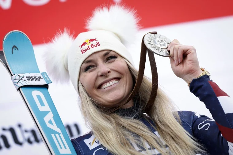 Google Imagens - Lindsey Vonn makes history with second-place finish in World Cup race - 24/12/2025