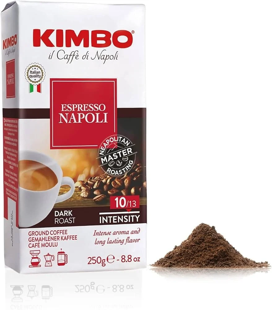 Google Imagens - Amazon.com : Kimbo Espresso Napoli Ground Coffee | Dark Roast ... - 30/12/2025