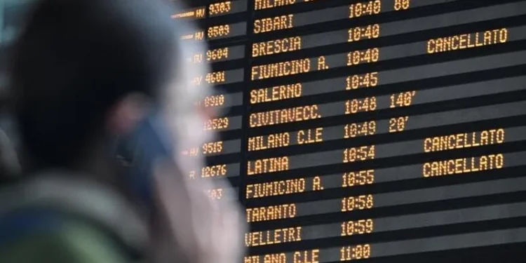 Greve na Itália: Paralisação de Trens, Italo e Trenitalia em Greve: Veja Horários e Serviços Garantidos