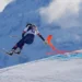 Lindsey Vonn cai durante prova em Cortina e inspira mensagens de atletas olímpicos